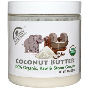 Dastony, Manteiga de Coco, 100% Orgânica, 8 oz (227 g)