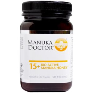 Manuka Doctor, Mel Manuka Bio Ativo 15+, 1,1 lb (500 g)