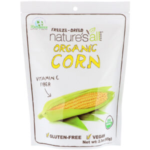 Natierra Nature's All , Organic Freeze-Dried, Corn, 2.3 oz (65 g)
