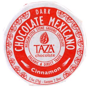 Taza Chocolate, Chocolate Mexicano, Canela, 2 Discos