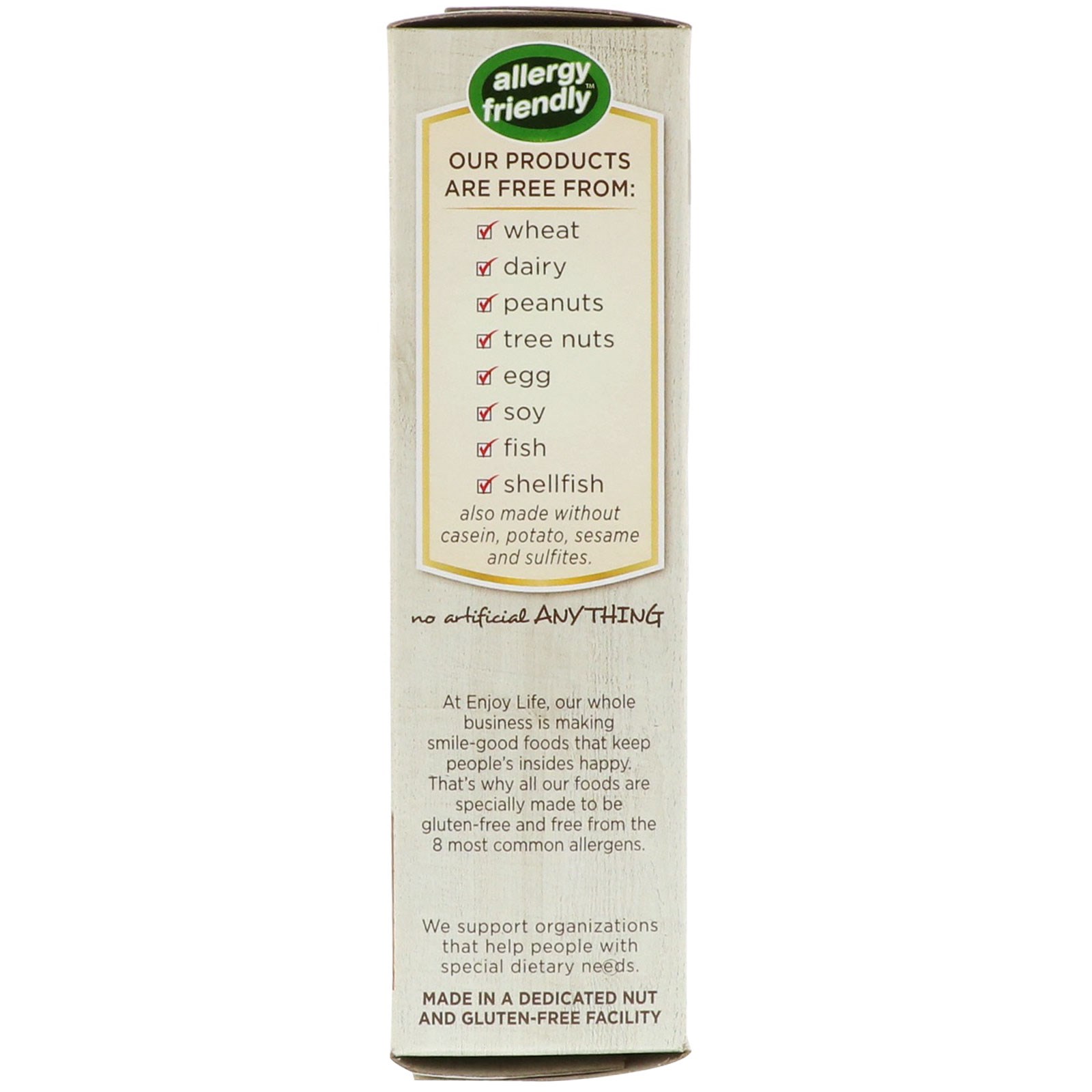 Enjoy Life Foods, Barrinhas Mastigáveis Assadas, Caramelo, 5 Barrinhas, 1,15 oz (33 g) Cada - Imagem 3