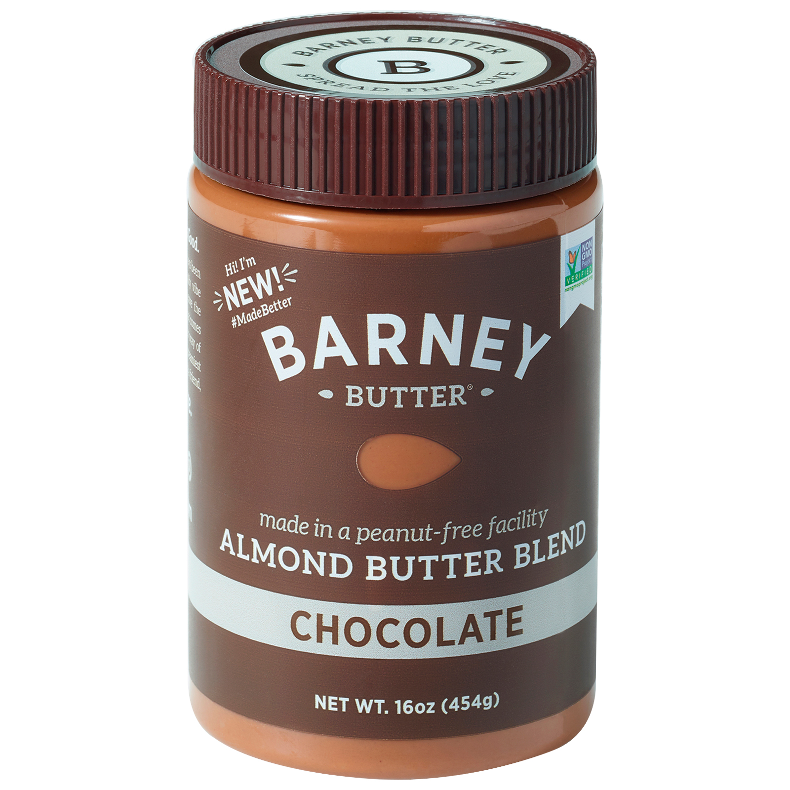 Barney Butter, Barney Butter, Almond Butter Blend, Chocolate, 16 oz (454 g)