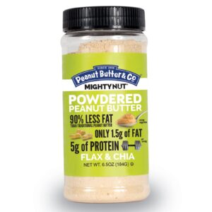 Peanut Butter & Co., Amendoim Poderoso, Manteiga de Amendoim em Pó, Linhaça e Chia, 6,5 oz (184 g)