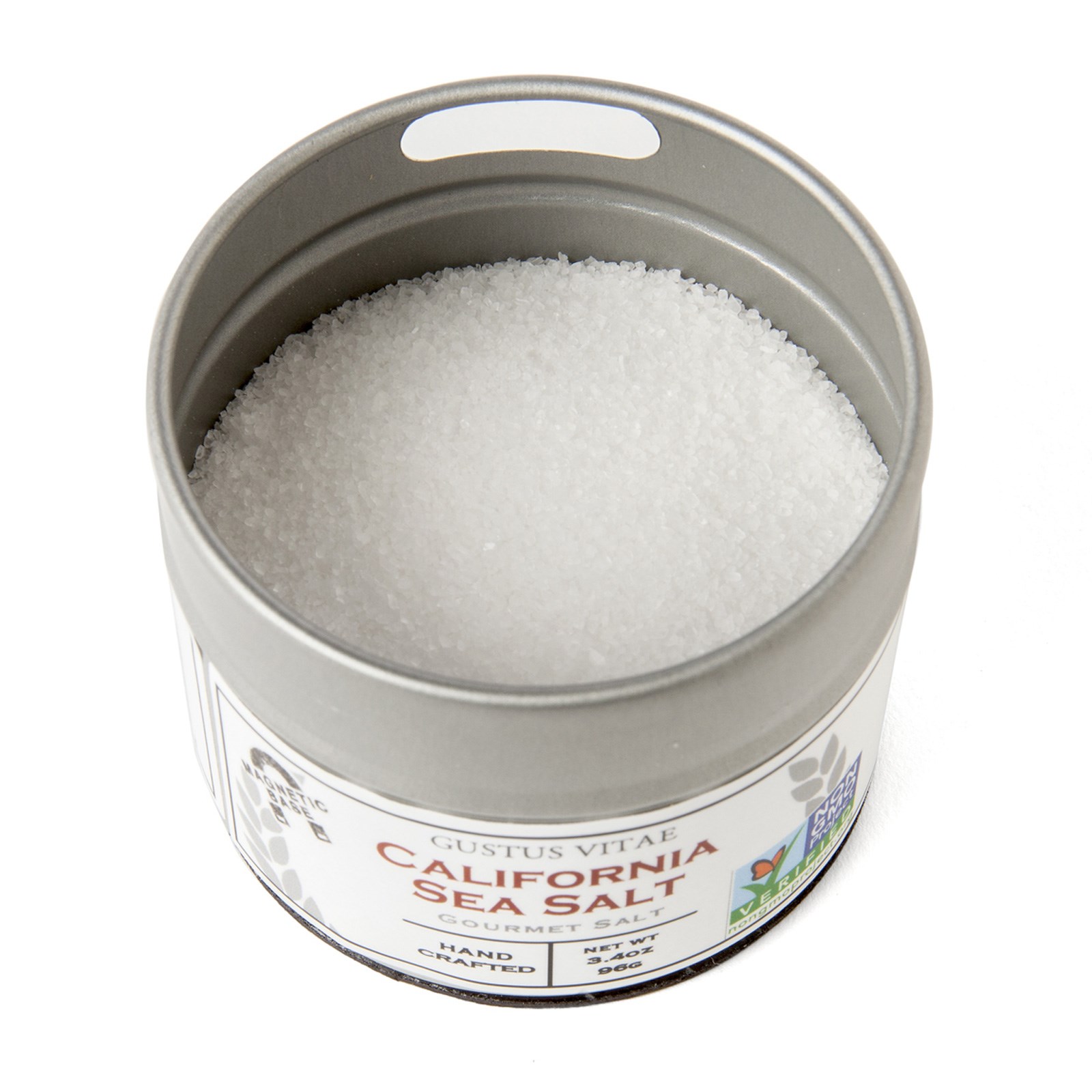 Gustus Vitae, Sal Gourmet, Sal Marinho da Califórnia, 3,4 oz (96 g) - Imagem 3