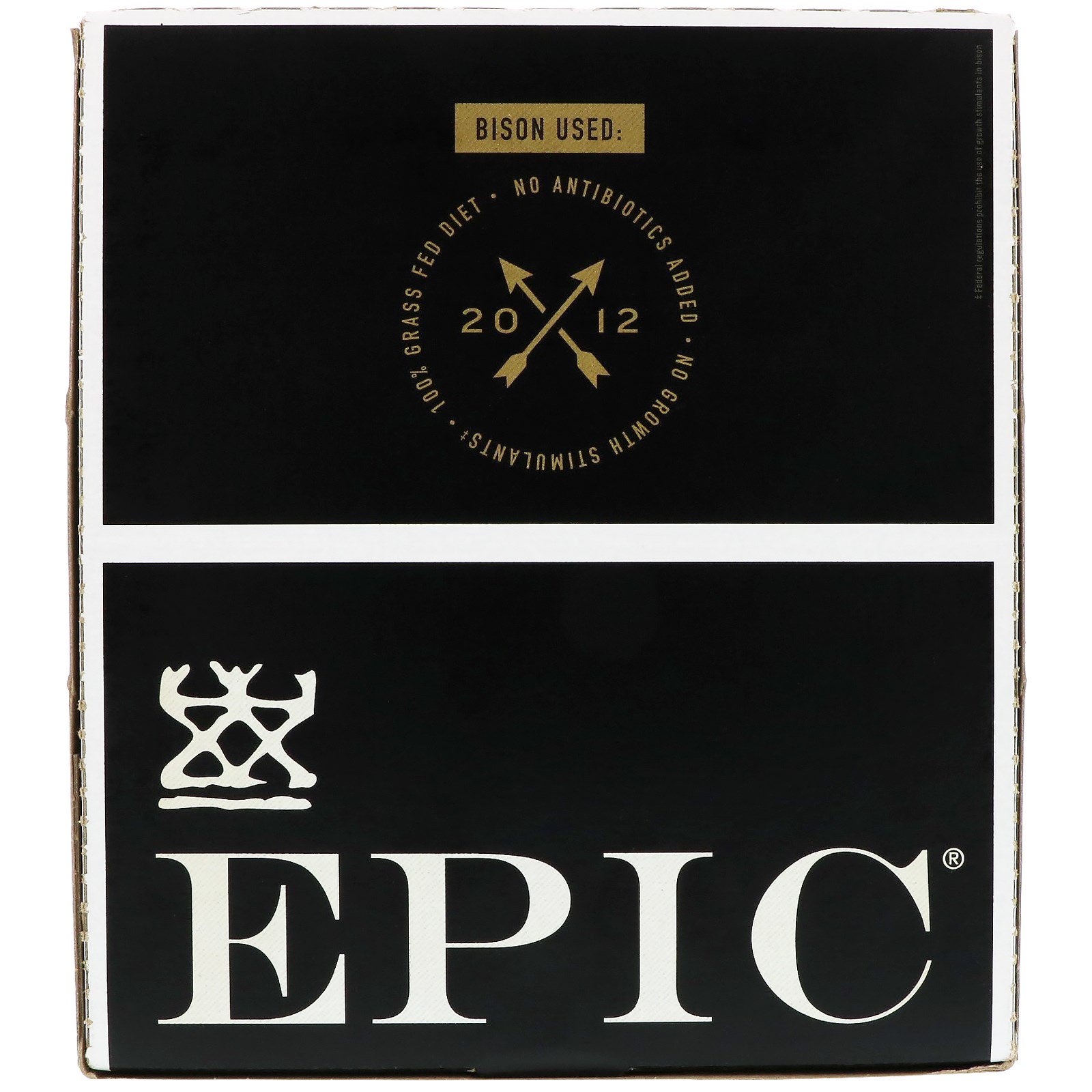 Epic Bar, Bisão, Barra de Bacon Não Curado + Cranberry, 12 Barras, 37 g Cada (Discontinued Item) - Imagem 3