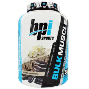 BPI Bulk Muscle Anabolic Mass Gainer, Cookies & Creams - 16 Servings