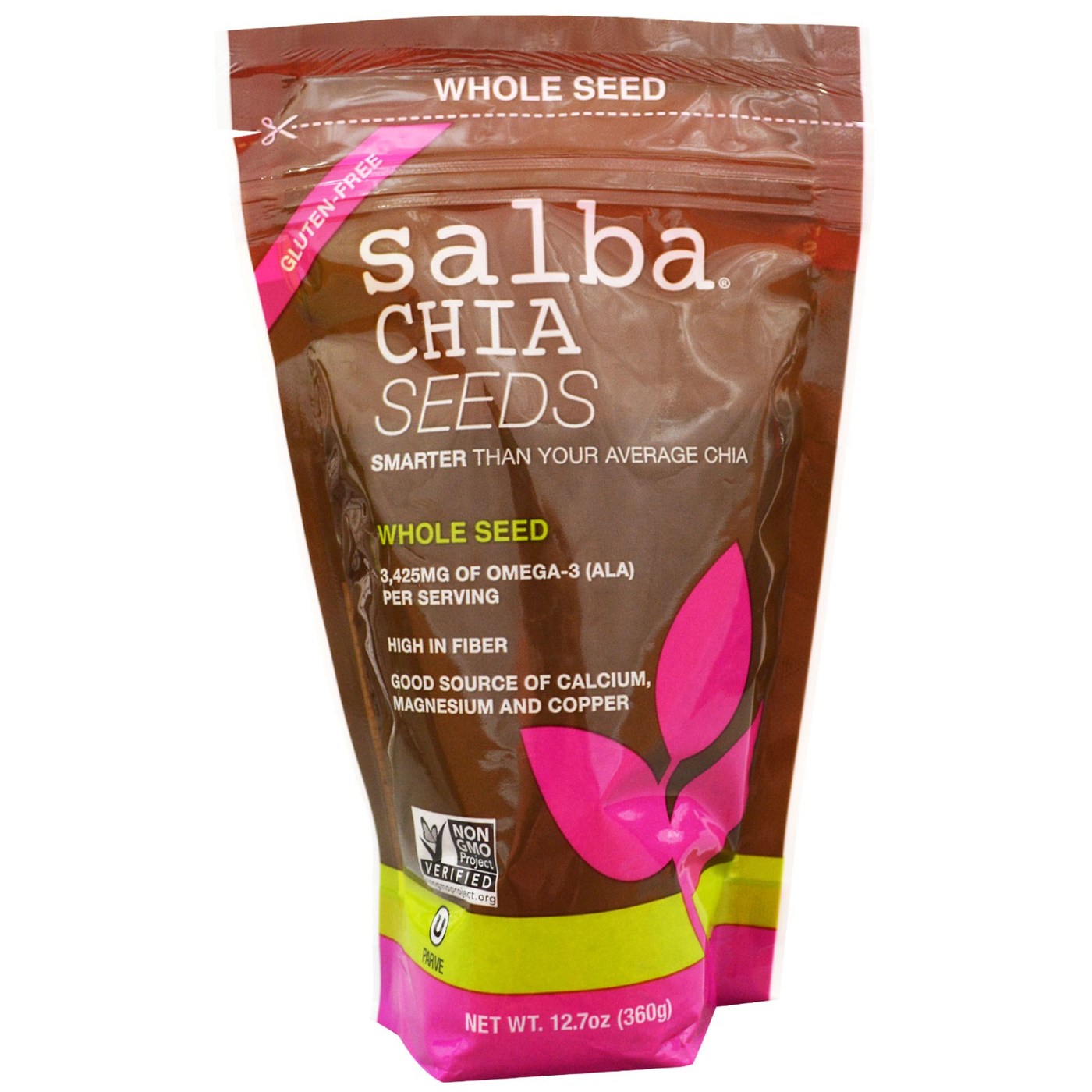 Salba Smart Sementes inteiras 12,7 oz