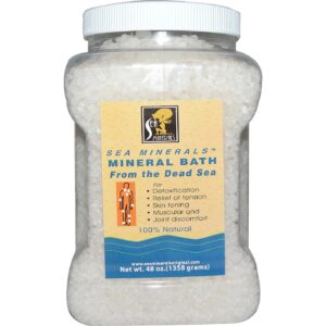 Sea Minerais Banho de sal do Mar Morto MINERL 3 lbs