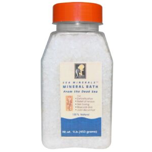 Sea Minerais Banho de sal do Mar Morto MINERL 1 lb