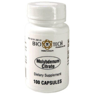 BioTech Pharmacal Molybdenum Citrate - 100 Cápsulas