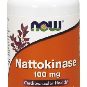 NOW Foods Nattokinase 100 mg - 120 Veg Capsules