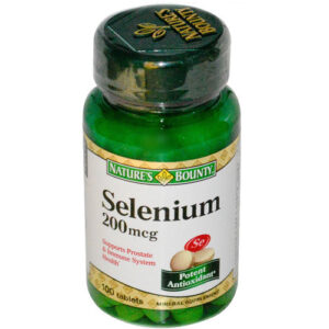 Nature's Bounty Selenium - 200 mcg - 100 Tabletes