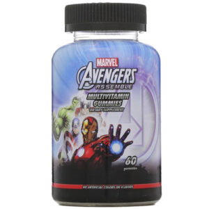 Nature Smart Complete MultiVitamina, Marvel Avengers - Grape, Orange and Cherry - 60 Gomas