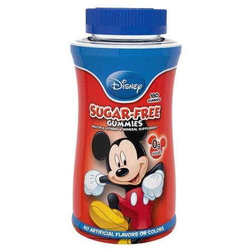 Nature Smart Sugar-Free Disney Mickey MultiVitamina, Mickey Mouse - Sugar-Free - 180 Gomas