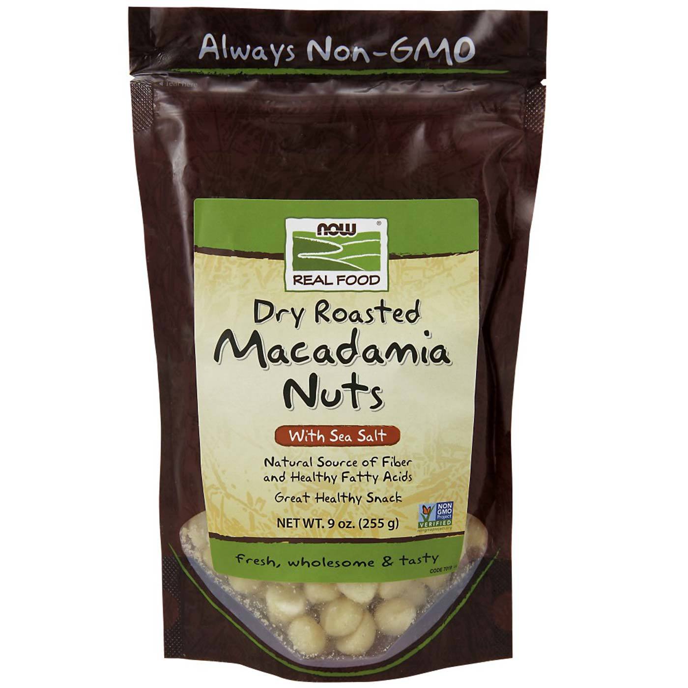 Now Foods Macadâmia Salgado 9 oz