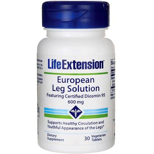 Life Extension Solução Europeia Leg com Certified Disomin 95 30 VTabletes