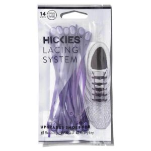 Hickies No Tie Shoelaces - Violet - 14 Units