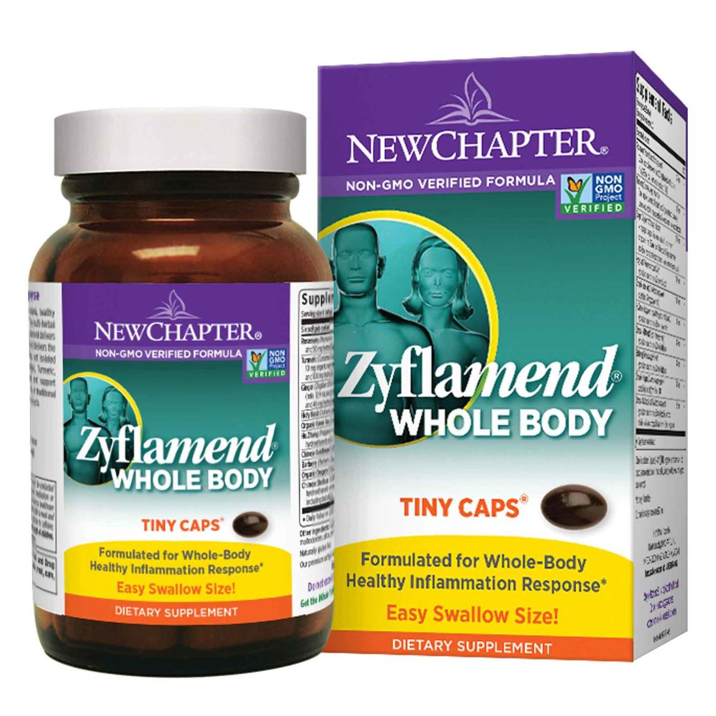 New Chapter Zyflamend Whole Body - East to Swallow - 180 Mini Soft Gels