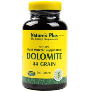 Nature's Plus Dolomite 44 Grãos 300 Tabletes