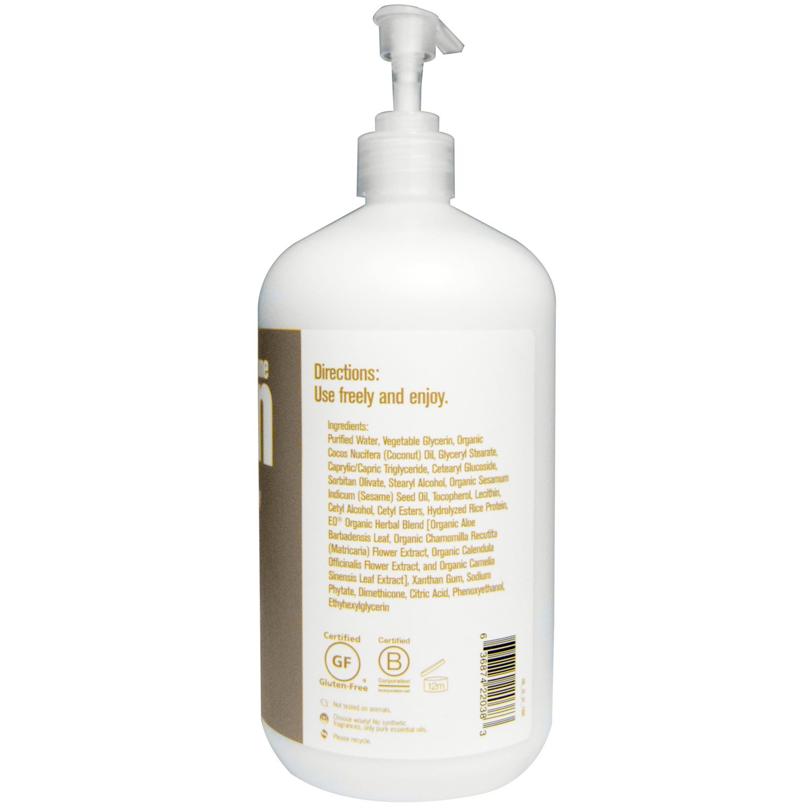 EO Products, Loção Everyone para Todos e Todo Mundo, Sem Fragrância, 960 ml - Imagem 2