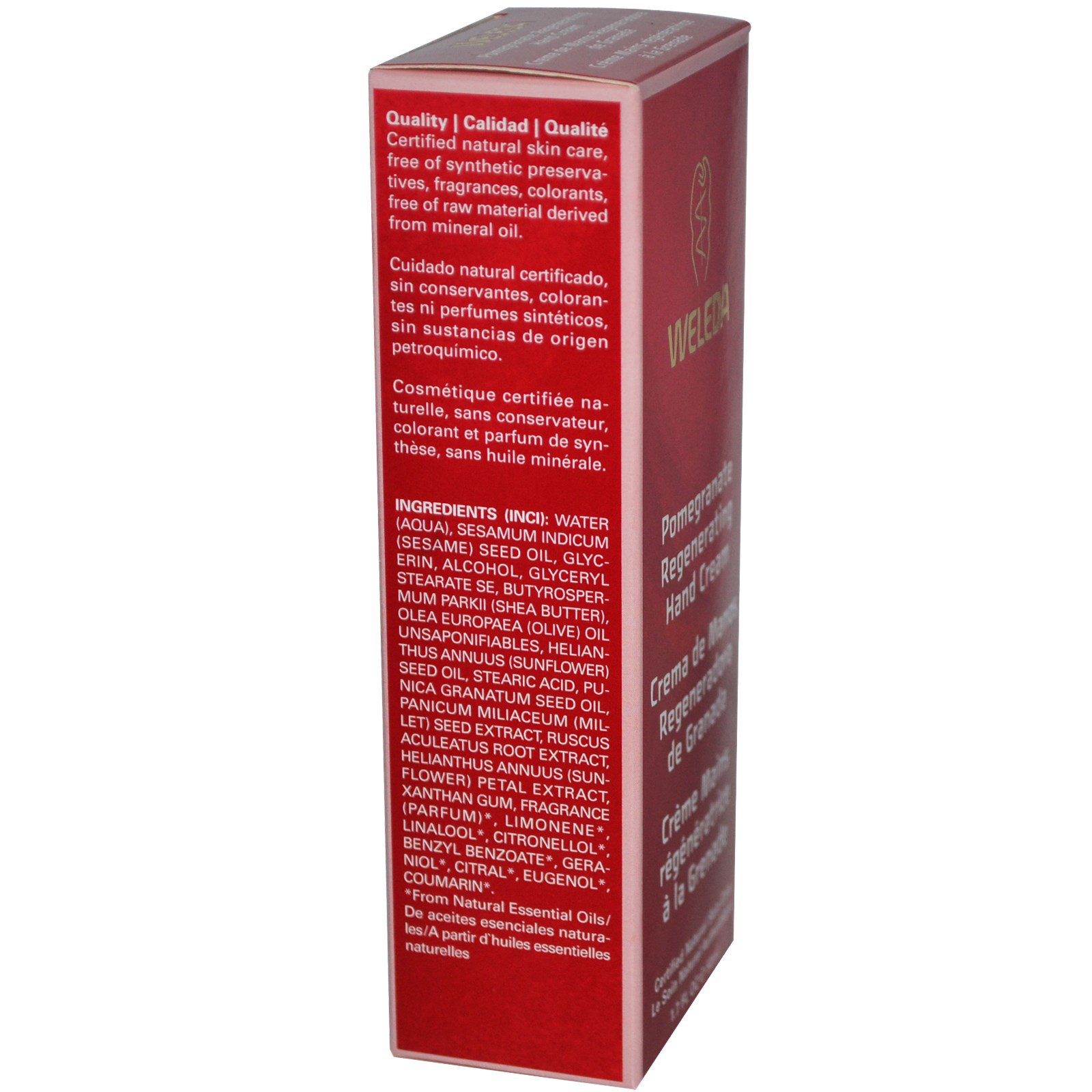 Weleda, Creme para Mãos de Romã Regenerador, 50 ml (1.7 fl oz) - Imagem 2