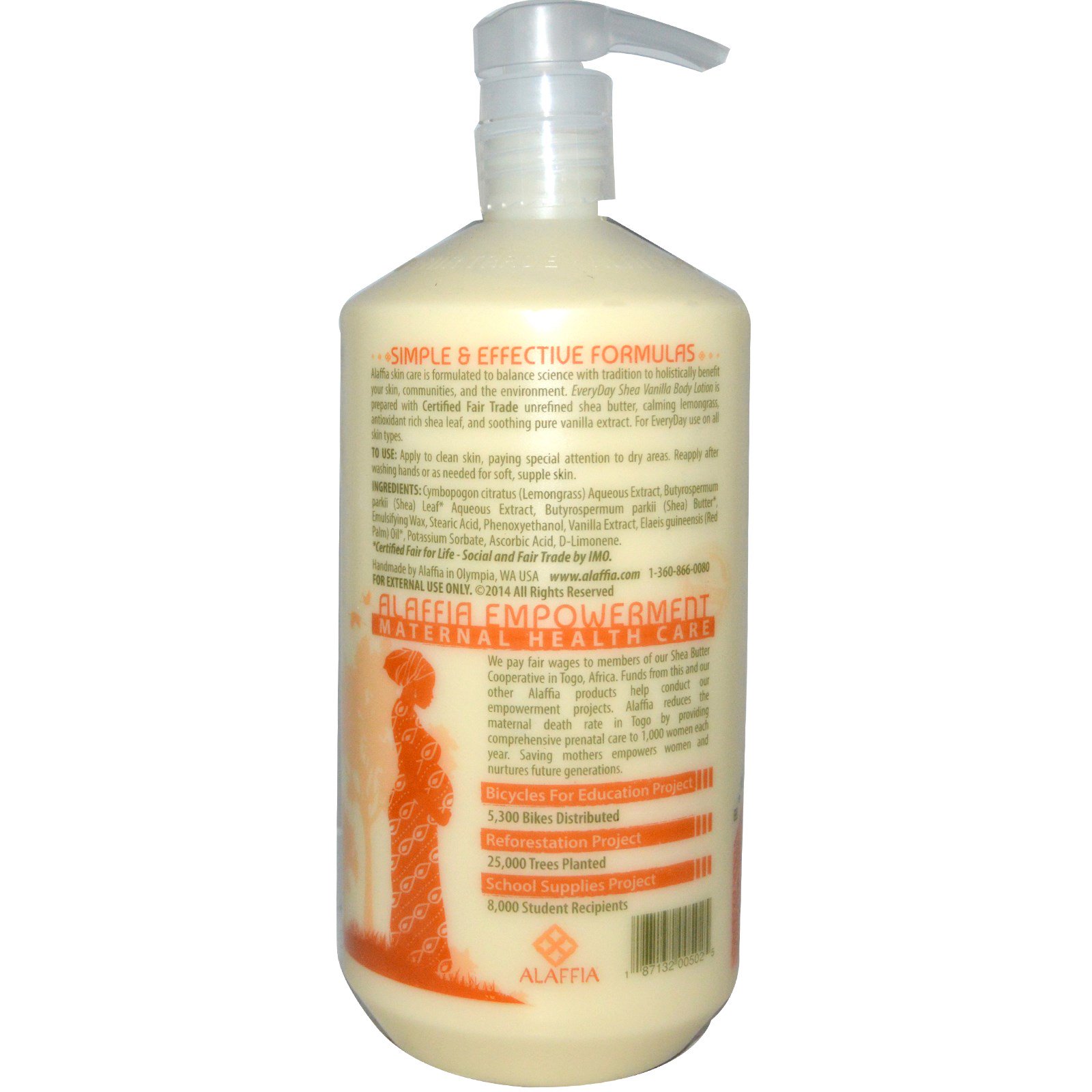 Everyday Shea, Loção Corporal Hidratante, Baunilha, 950 ml (32 fl oz) - Imagem 2