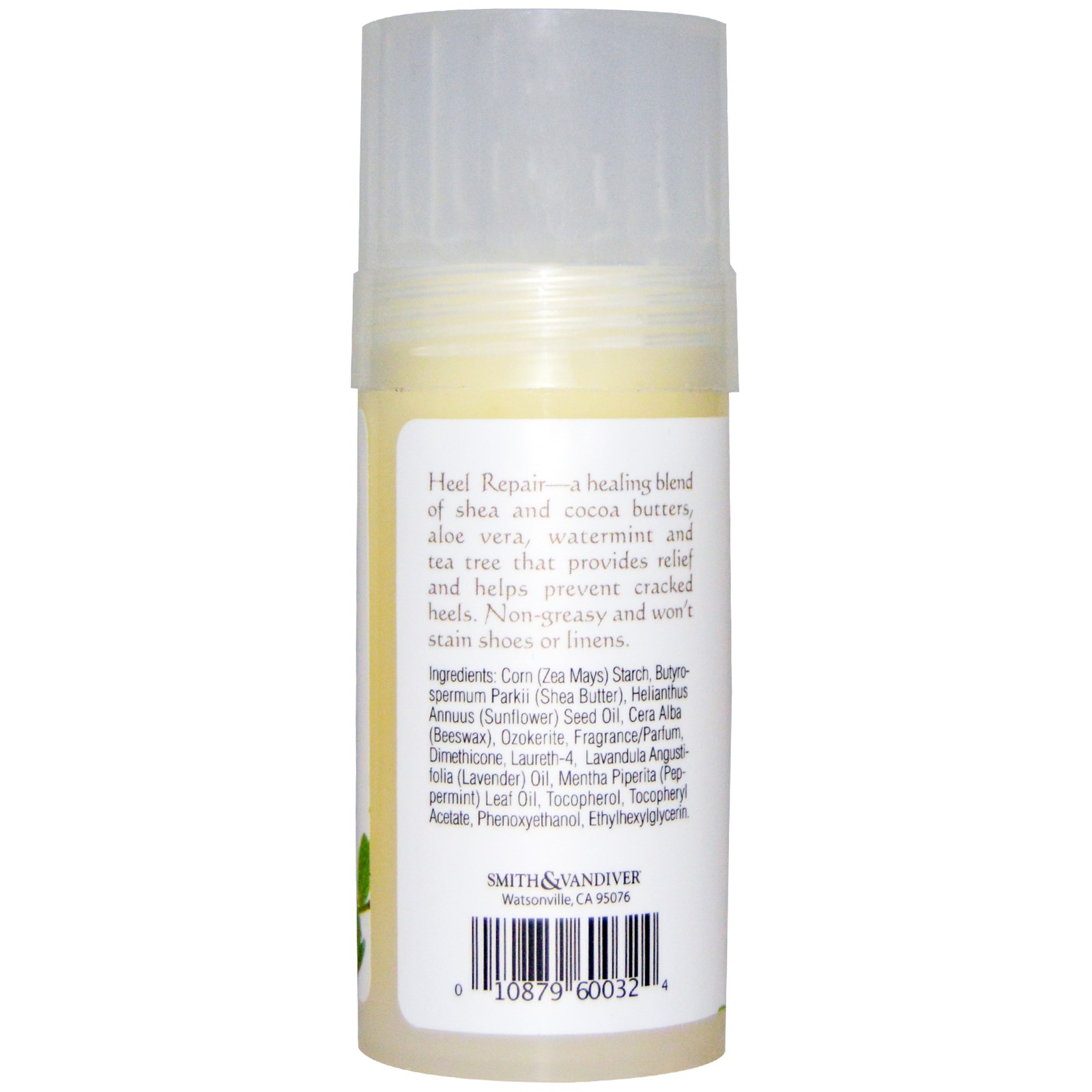 Smith & Vandiver, Spa...ah, Reparo dos Calcanhares, Menta Aquática, 2,75 oz (78 g) - Imagem 2