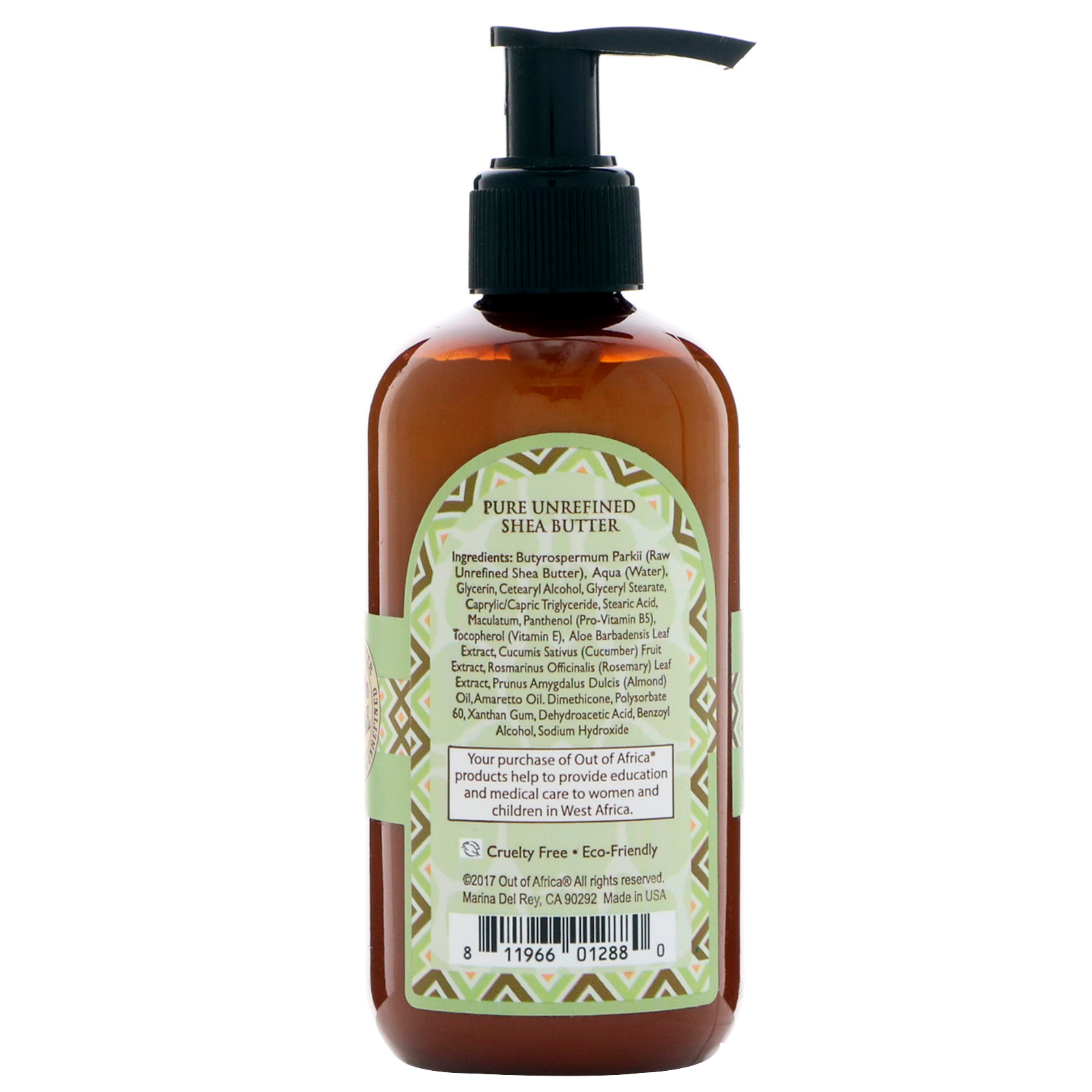 Out of Africa, Shea Butter Hand Lotion, Almond, 8 fl oz (240 ml) - Imagem 2