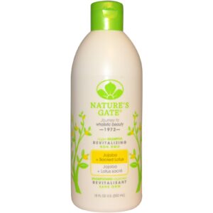 Nature's Gate, Shampoo, Restaurador, Jojoba + Lotus Sagrada, 18 fl oz (532 ml)