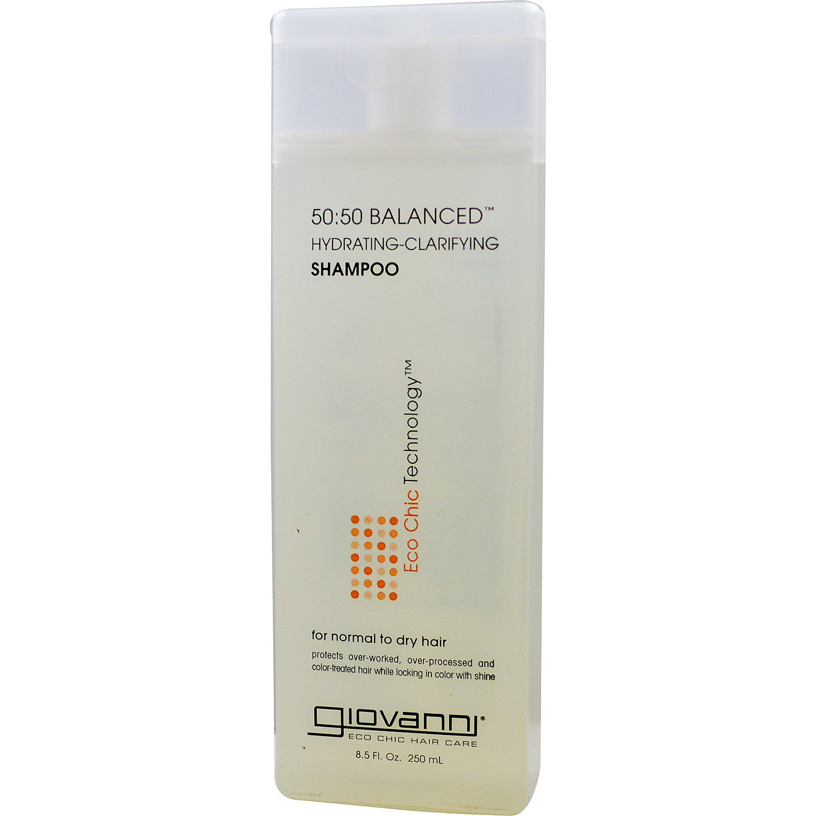 Giovanni, Shampoo Clareador-Hidradante Balanceado 50:50, 8,5 fl oz (250 ml)
