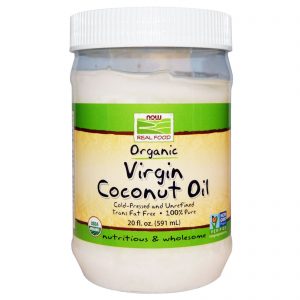 Comprar now foods, Óleo de coco virgem orgânico, 20 fl oz (591 ml) preço no brasil mercearia suplemento importado loja 43 online promoção - 6 de junho de 2023