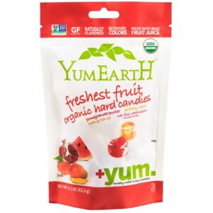 YumEarth, Balas Orgânicas, Frutas Frescas , 3.3 oz (93.5 g)