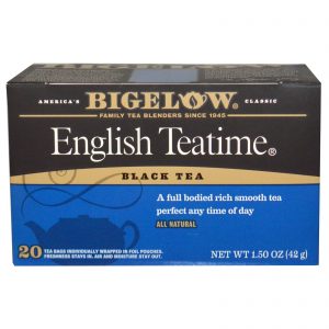 Comprar bigelow, hora do chá inglês, 20 sachês de chá, 1. 50 oz (42 g) preço no brasil mercearia suplemento importado loja 5 online promoção - 29 de novembro de 2022