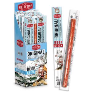 Comprar field trip jerky, meat stick, original beef, 24 sticks, 1 oz (28 g) each preço no brasil mercearia suplemento importado loja 11 online promoção - 16 de abril de 2024