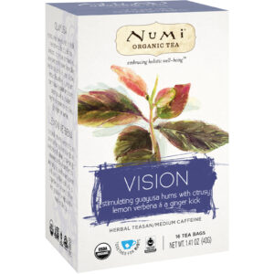 Numi Tea, Organic Tea, Herbal Teasan, Vision, 16 Tea Bags, 1.41 oz (40 g)