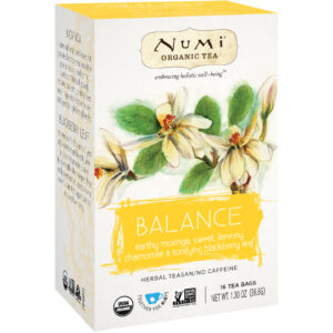 Numi Tea, Organic Tea, Herbal Tea, Balance, 16 Tea Bags, 1.30 oz (36.8 g)