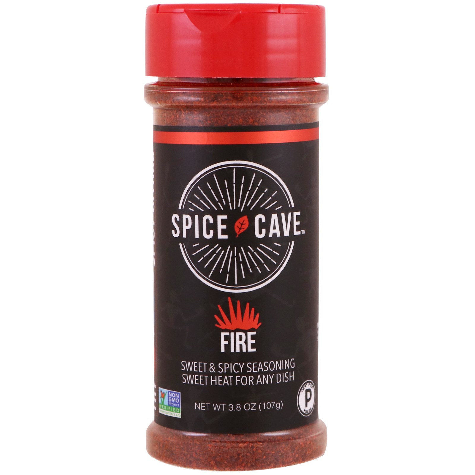 Spice Cave, Fire, Sweet & Spicy Seasonings, 3.8 oz (107 g)