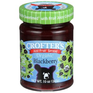 Crofter's Organic, Geleia de Frutas, Orgânica, Amora, 10 oz (283 g)