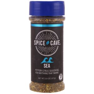 Spice Cave, Tempero Marinho Cítrico e Picante, 3.8 oz (107 g)