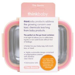 Think, Thinkbaby, A Caixa Bento, Rosa, 9 oz (250 ml)