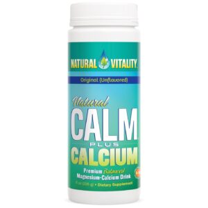 Natural Vitality Calma Natural com cálcio Original 8 onças