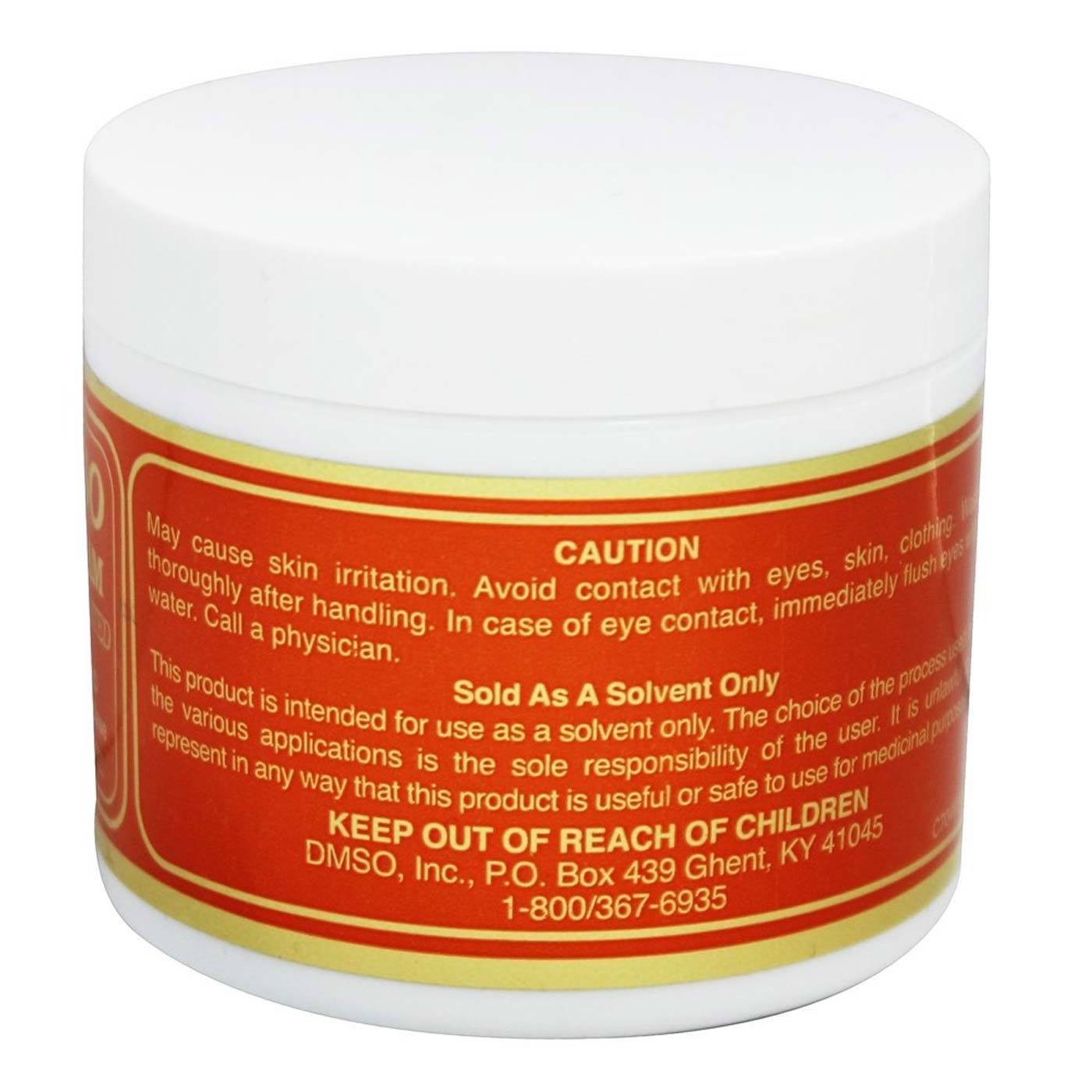 Nature's Gift DMSO Cream, Rose Scented 4 onças - Imagem 2