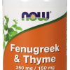 Comprar now foods fenugreek & thyme 350 mg / 150 mg - 100 veg capsules preço no brasil ervas suplemento importado loja 5 online promoção - 13 de agosto de 2022