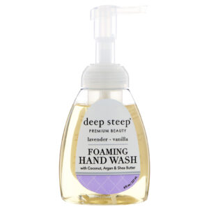 Deep Steep, Foaming Hand Wash, Lavender - Vanilla, 8 fl oz (237 ml)