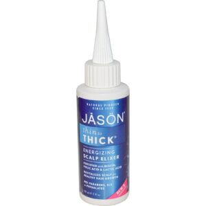 Jason Natural, Thin to Thick, Elixir Energizante para Couro Cabeludo, 2 fl oz (59 ml)