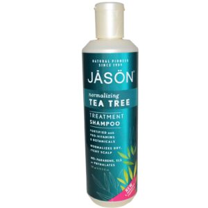 Jason Natural, Shampoo para Tratamento, Normalizador Tea Tree, 17,5 fl oz (517 ml)