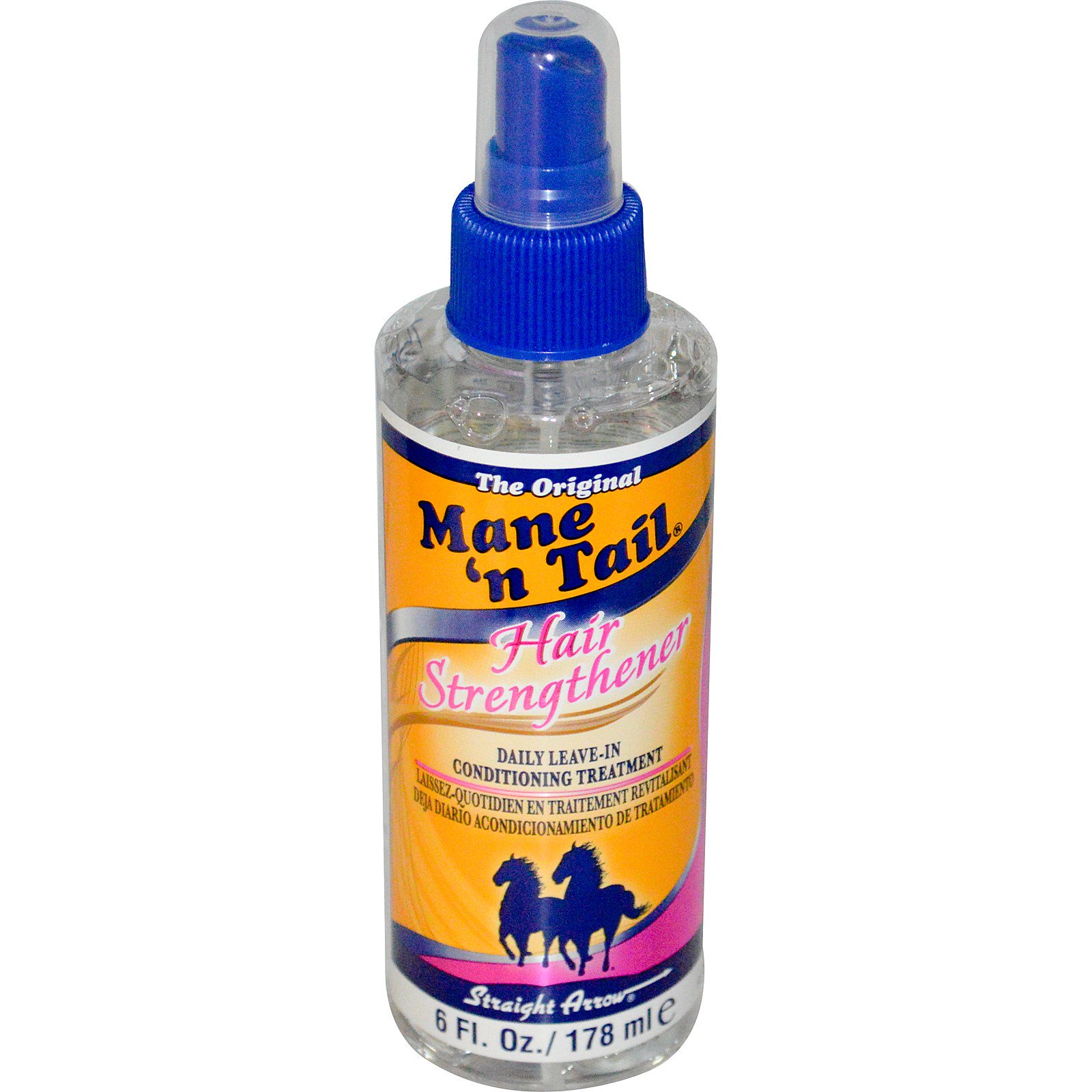 Mane 'n Tail, Alisador Capilar, Tratamento Condicionante Sem Enxágue Diário, 178 ml
