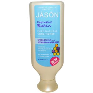 Jason Natural, Condicionador, Biotina Reparadora, 16 oz (454 ml)