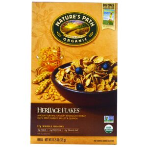 Nature's Path, Cereal Heritage em Flocos Orgânicos, 13,25 oz (375 g)