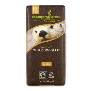 Endangered Species Chocolate, Chocolate ao Leite Natural, 3 oz (85 g)